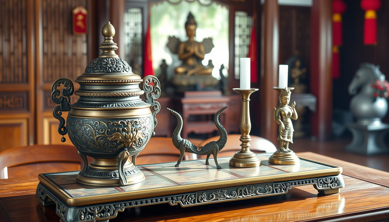 Đỉnh đồng thờ: giá bộ đỉnh đồng 3 món, Đại Bái và cách chọn